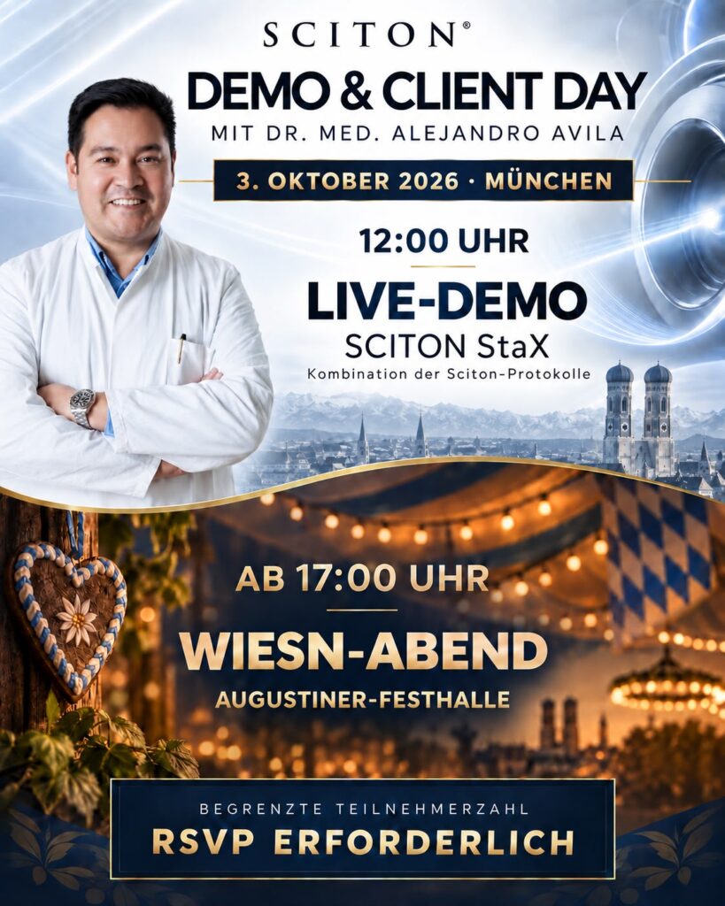 Sciton Demo & Client Day mit Dr. med. Alejandro Avila