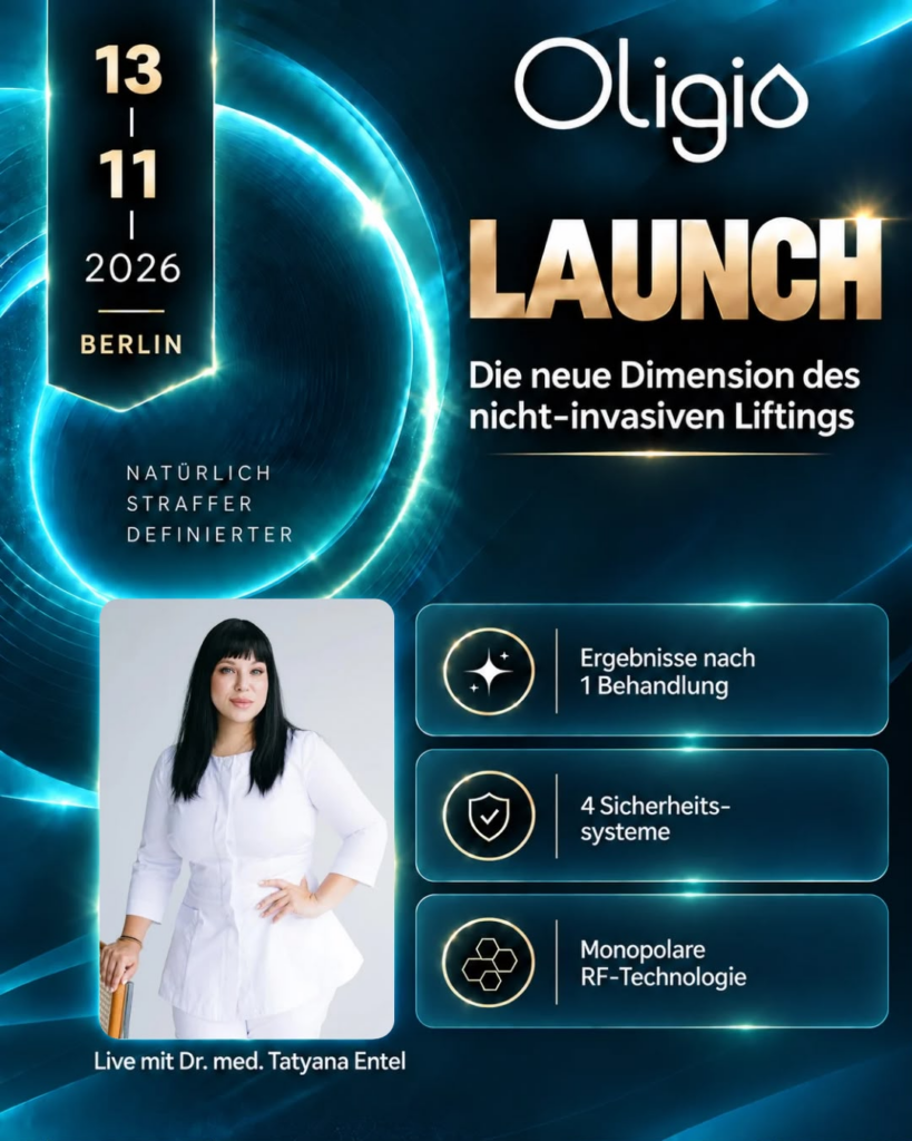 Oligio Launch Berlin – Die neue Dimension des nicht-invasiven Liftings