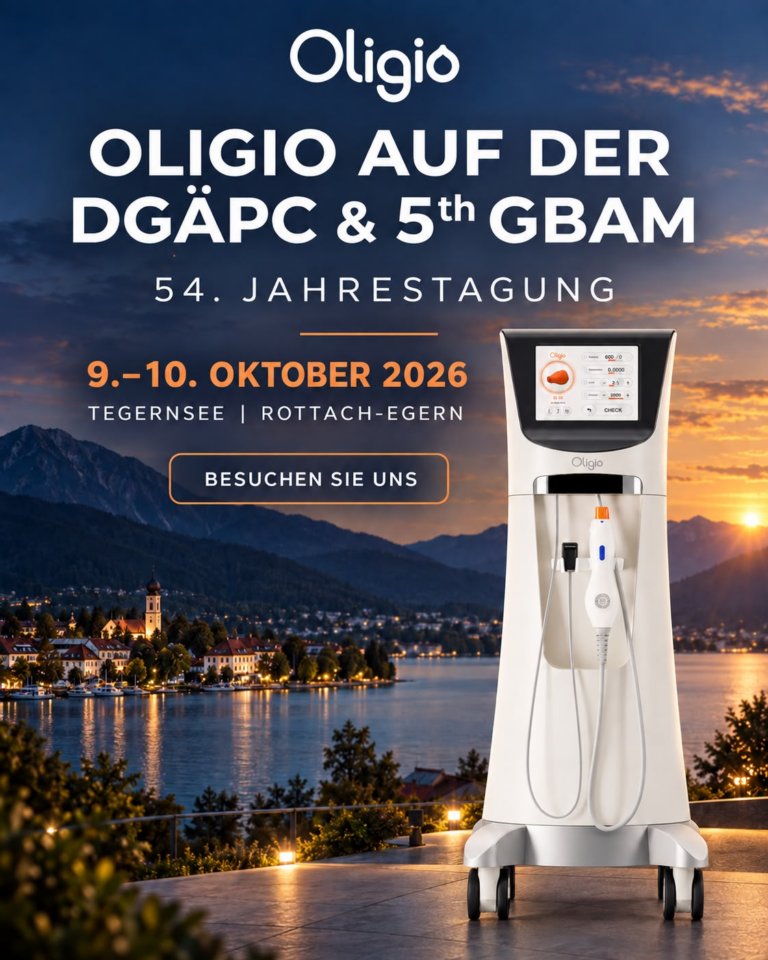 Oligio auf der DGÄPC & 5th GBAM – Besuchen Sie uns